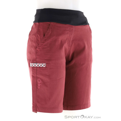 Chillaz Sandra 3.0 Damen Klettershort-Dunkel-Rot-36