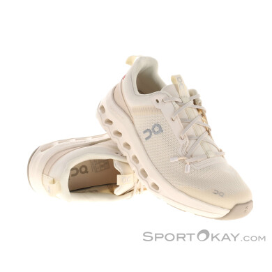 On Cloudleap Kinder Freizeitschuhe-Beige-3,5