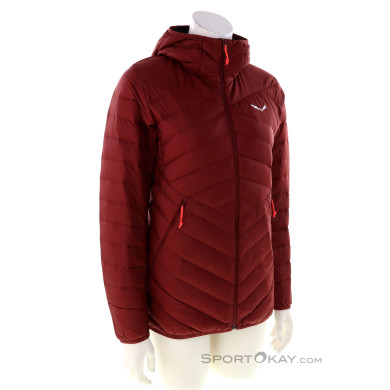 Salewa Brenta RDS Down Damen Tourenjacke-Dunkel-Rot-34