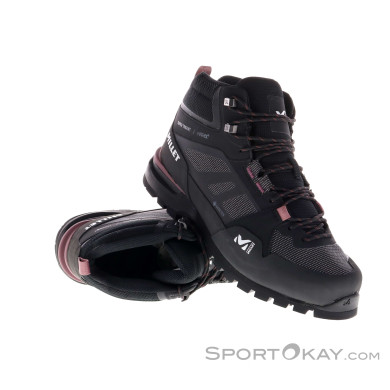 Millet Super Trident Matryx GTX Damen Wanderschuhe Gore-Tex-Dunkel-Grau-6,5