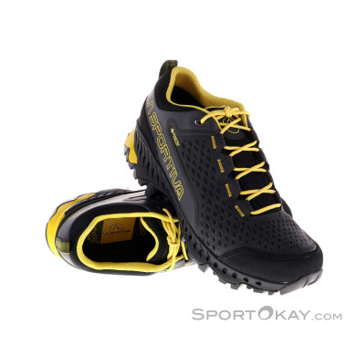 La Sportiva Spire GTX Herren Zustiegsschuhe Gore-Tex-Gelb-44,5