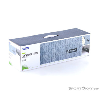 Outwell Flat Woven Carpet Woodcrest Zelt Zubehör-Grau-One Size