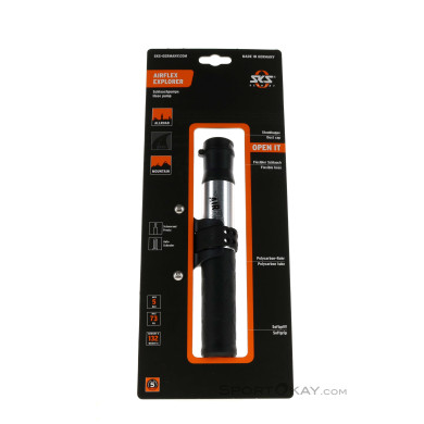 SKS Germany AirFlex Explorer Minipumpe-Silber-One Size