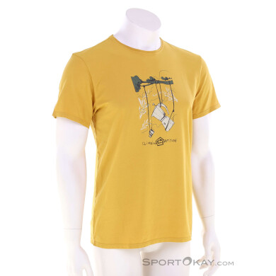 E9 Bond Herren T-Shirt-Gelb-M