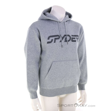 Spyder Wordmark Herren Sweater-Grau-M
