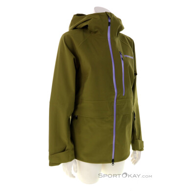 Marmot Refuge Pro Bib Damen Skijacke-Grün-XS
