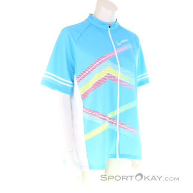 Löffler Ribbon Damen Bikeshirt-Blau-48