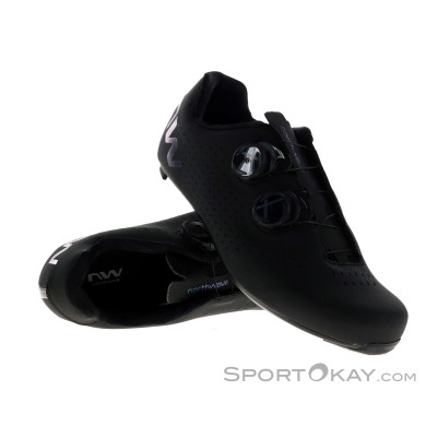 Northwave Revolution 3 Herren Rennradschuhe-Schwarz-42