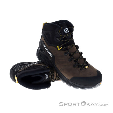 Scarpa Rush TRK Pro GTX Herren Wanderschuhe Gore-Tex-Braun-43,5