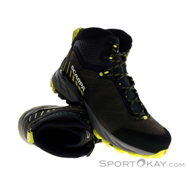 Scarpa Rush TRK GTX Herren Wanderschuhe Gore-Tex-Dunkel-Grau-43,5