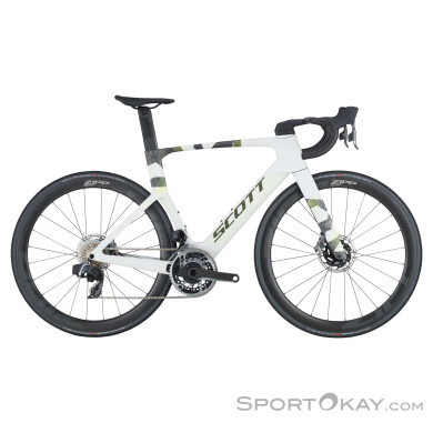 Scott Foil RC Team 28" 2024 Rennrad-Weiss-M