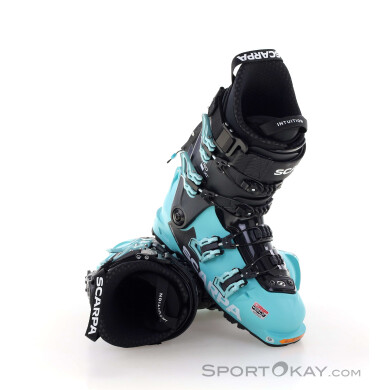 Scarpa 4-Quattro XT Damen Tourenschuhe-Blau-25