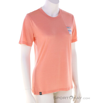 Ortovox 140 Cool MTN Gradient TS Damen T-Shirt-Pink-Rosa-M