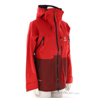 Haglöfs Vassi GTX Damen Skijacke Gore-Tex-Rot-M