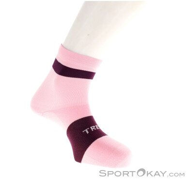 Trek Race Quarter Bikesocken-Pink-Rosa-L