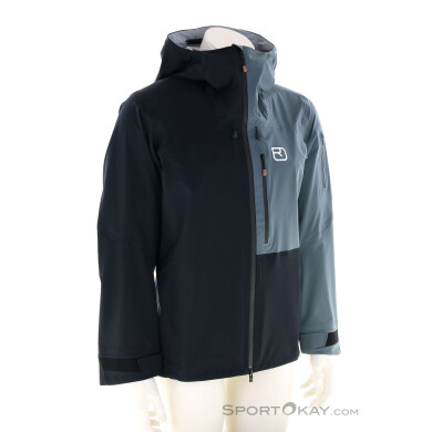 Ortovox Ortler 3L Herren Outdoorjacke-Schwarz-M