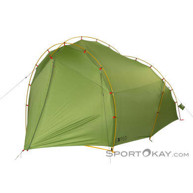 Exped Outer Space III 3-Personen Zelt-Grün-One Size