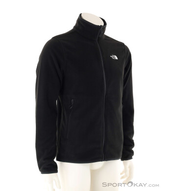 The North Face Glacier Herren Fleecejacke-Schwarz-L