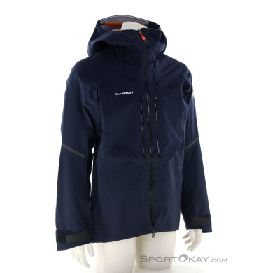 Mammut Nordwand Advanced HS Hooded Herren Outdoorjacke-Blau-L