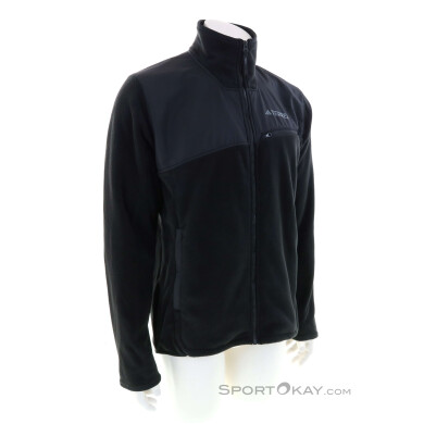 adidas Terrex Fleece Jacket Herren Fleecejacke-Schwarz-M