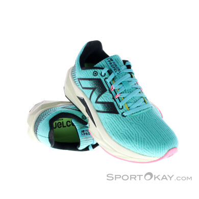 New Balance Propel v5 Damen Laufschuhe-Türkis-8,5
