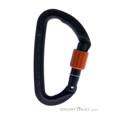 Wild Country Session Screw Gate Karabiner-Schwarz-One Size