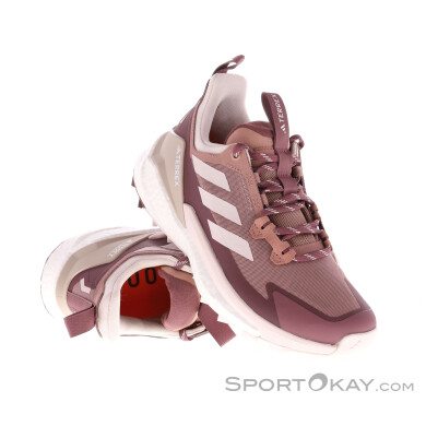 adidas Terrex Free Hiker 2.0 Low Damen Wanderschuhe-Dunkel-Rot-6