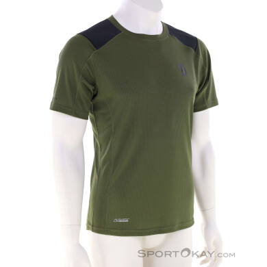 Scott Defined Tech Herren T-Shirt-Oliv-Dunkelgrün-S