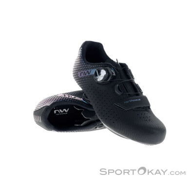 Northwave Core Plus 2 Damen Rennradschuhe-Schwarz-37