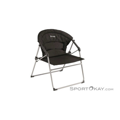 Outwell Campana Campingstuhl-Schwarz-One Size