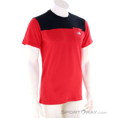 The North Face Icons S/S Herren T-Shirt-Rot-M