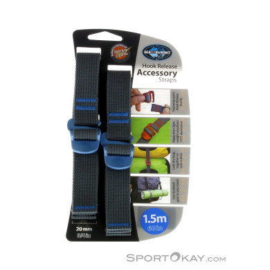 Sea to Summit Accessory Strap Hook Release 20mm/1,5m Gurtban-Blau-1,5