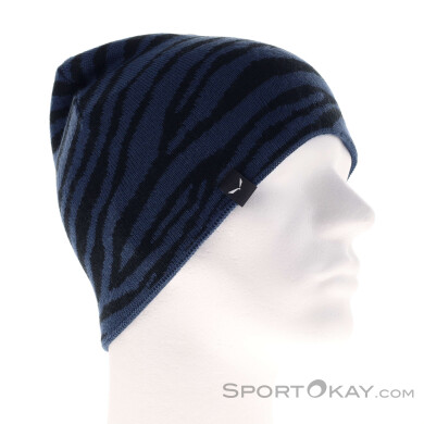 Salewa Sella Merino Crevasse Mütze-Dunkel-Blau-One Size
