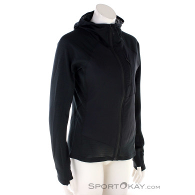 Black Diamond Coefficient LT Hybrid Hoody Damen Sweater-Schwarz-M