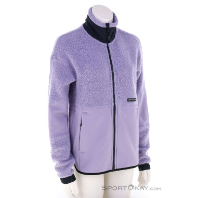 Ortovox Fleece Teddy Damen Fleecejacke-Lila-S
