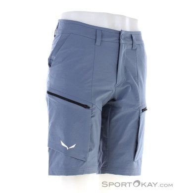 Salewa Puez DST Cargo Herren Outdoorshort-Hell-Blau-S