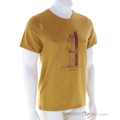 Chillaz Homo Mons Sportivus Herren T-Shirt-Gelb-S
