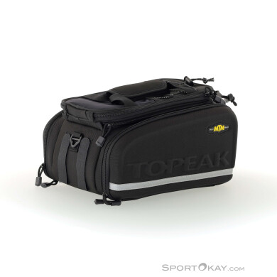 Topeak MTM Trunk Bag DXP Strap 22,6l Gepäckträgertasche-Schwarz-One Size