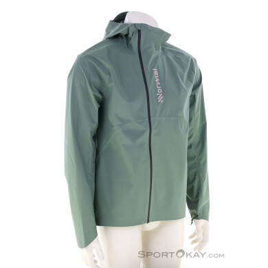 NNormal Trail Rain Herren Regenjacke-Grün-M