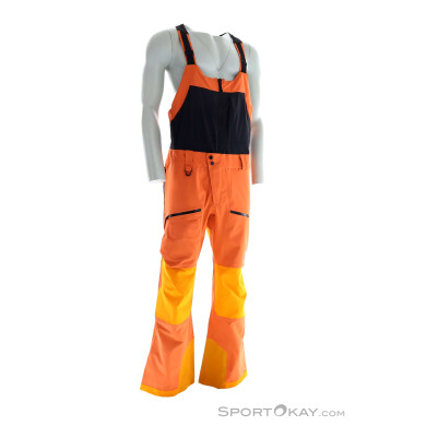 Black Diamond Recon Stretch Pro Bibs Herren Skihose-Orange-S