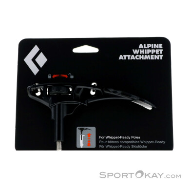 Black Diamond Alpine Whippet Attachment Zubehör-Schwarz-One Size