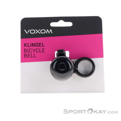 Voxom KL23 Fahrradklingel-Schwarz-One Size