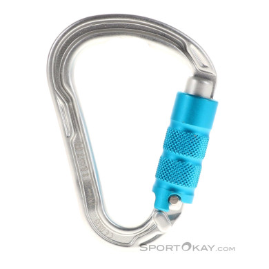 Edelrid Strike Triple HMS-Karabiner-Silber-One Size