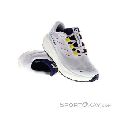 Salomon Aero Blaze 3 GRVL GTX Damen Traillaufschuhe Gore-Tex-Weiss-6,5