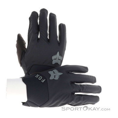Fox Defend Wind Offroad Bikehandschuhe-Schwarz-M
