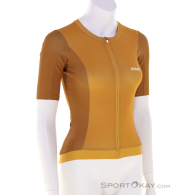 POC Cadence S/S Damen Bikeshirt-Braun-M