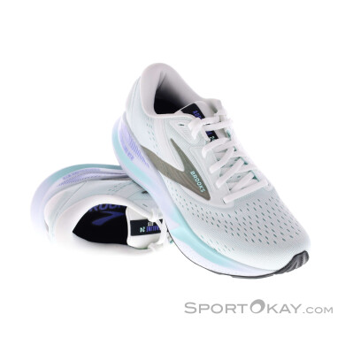 Brooks Adrenaline GTS 24 Damen Laufschuhe-Weiss-9