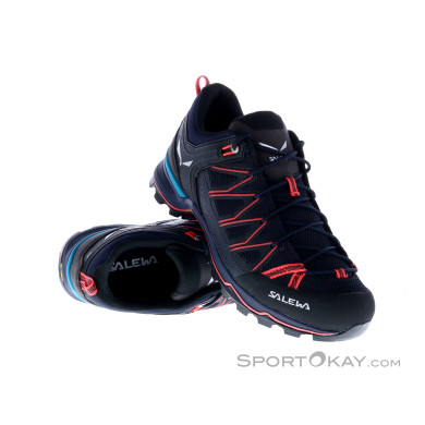 Salewa MTN Trainer Lite Damen Zustiegsschuhe-Schwarz-6,5