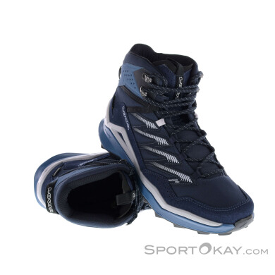 Lowa Maddox Pro GTX Mid Herren Wanderschuhe Gore-Tex-Dunkel-Blau-8,5