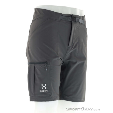 Haglöfs Lizard Softshell Shorts Herren Outdoorshort-Dunkel-Grau-46
